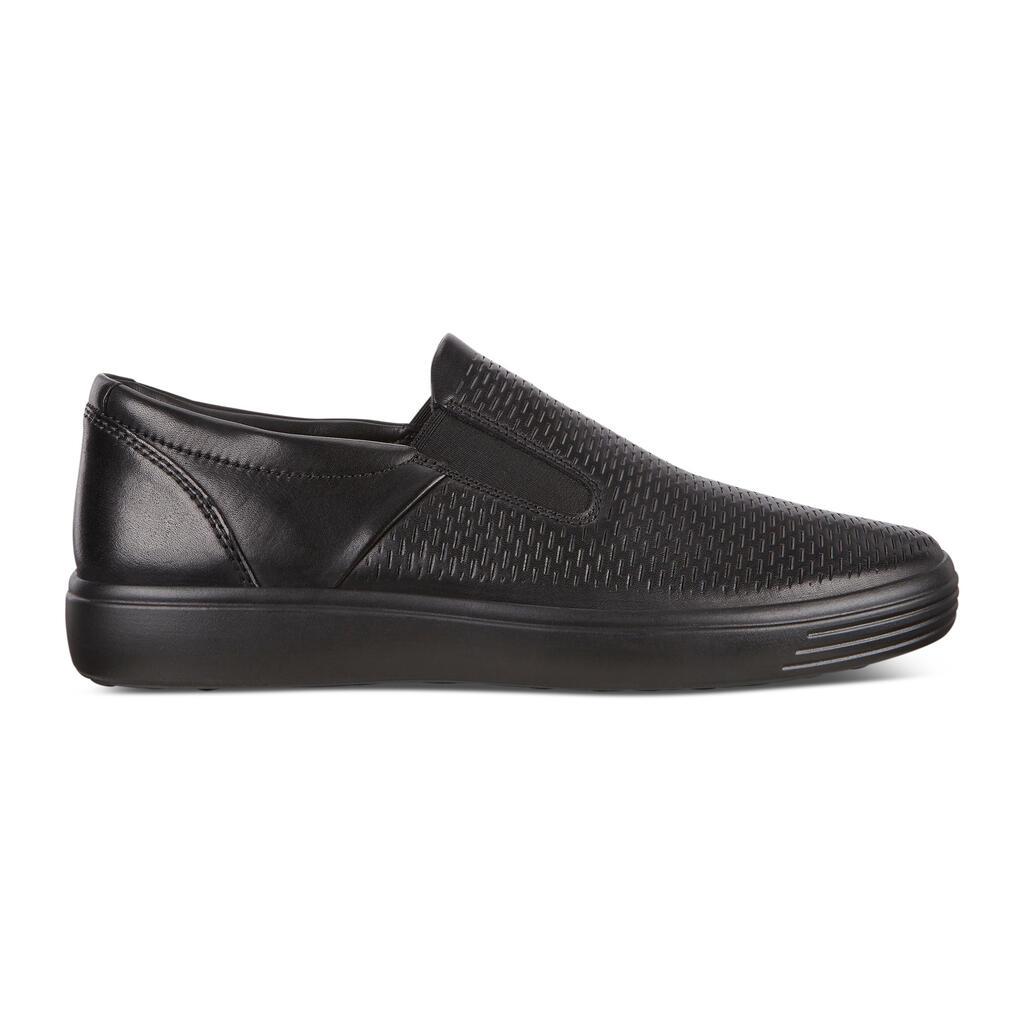 Baskets Ecco Soft 7 Homme Noir 3812-YUWNZ